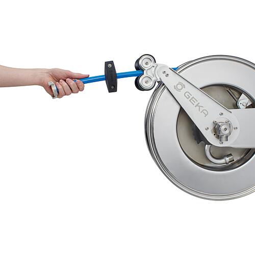 GEKA® EA15KSK – Automatischer Schlauchaufroller aus Edelstahl für Trinkwasser