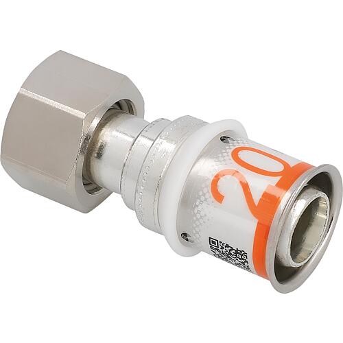 Uponor S-Press Übergangsverschraubung flachdichtend mit IG Plus