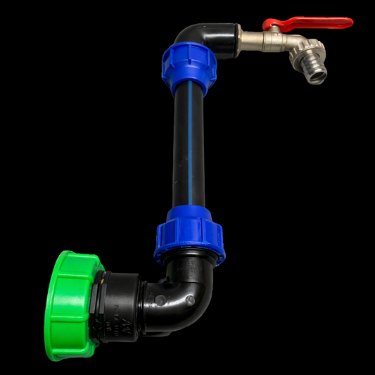 IBC Schwanenhals mit 3/4″ Auslaufhahn