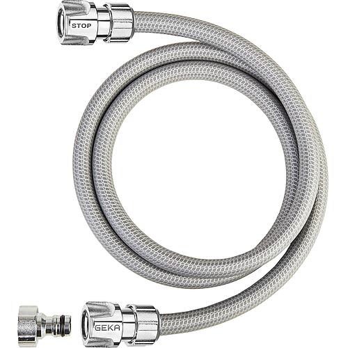 GEKA® Plus Anschluss-Set für Schlauchwagen 1/2" – Messing Stecksystem