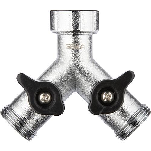 GEKA® Plus Zweiwegeventil – 2 Wasserausgänge separat regelbar