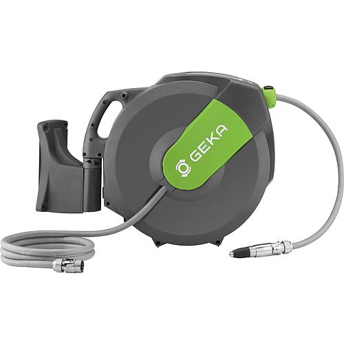 GEKA® Wand-Schlauchboxen K15 & K25 – Automatische Schlauchaufroller mit Zubehör