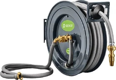 GEKA® Plus PA20SK – Automatischer Schlauchaufroller ohne/mit 20 m Schlauch