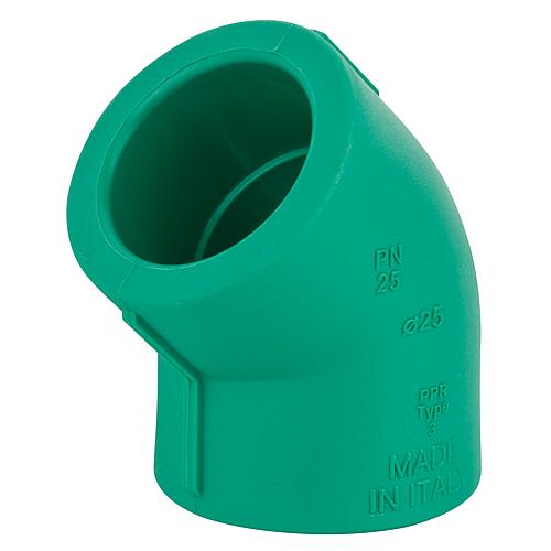 PPR Rohr Winkel 45° PN 25 – für Trinkwasser & Druckluft