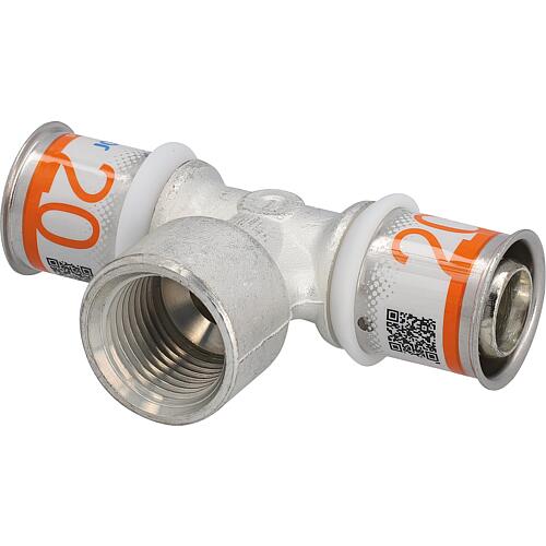 Uponor S-Press T-Stück mit IG Plus
