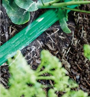 GEKA® Karasto Sprühschlauch 7,5 m, 15m  – Präzise Bewässerung für Beete, Gemüse & Hecken