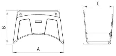 GEKA® Plus Wandschlauchhalter – Stabiler und kompakter Halter für Schläuche