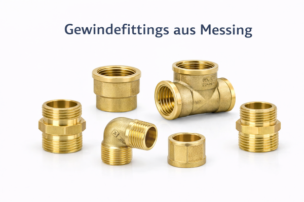 Gewindefittings aus Messing